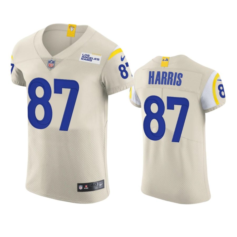 rams jacob harris cream vapor elite jersey