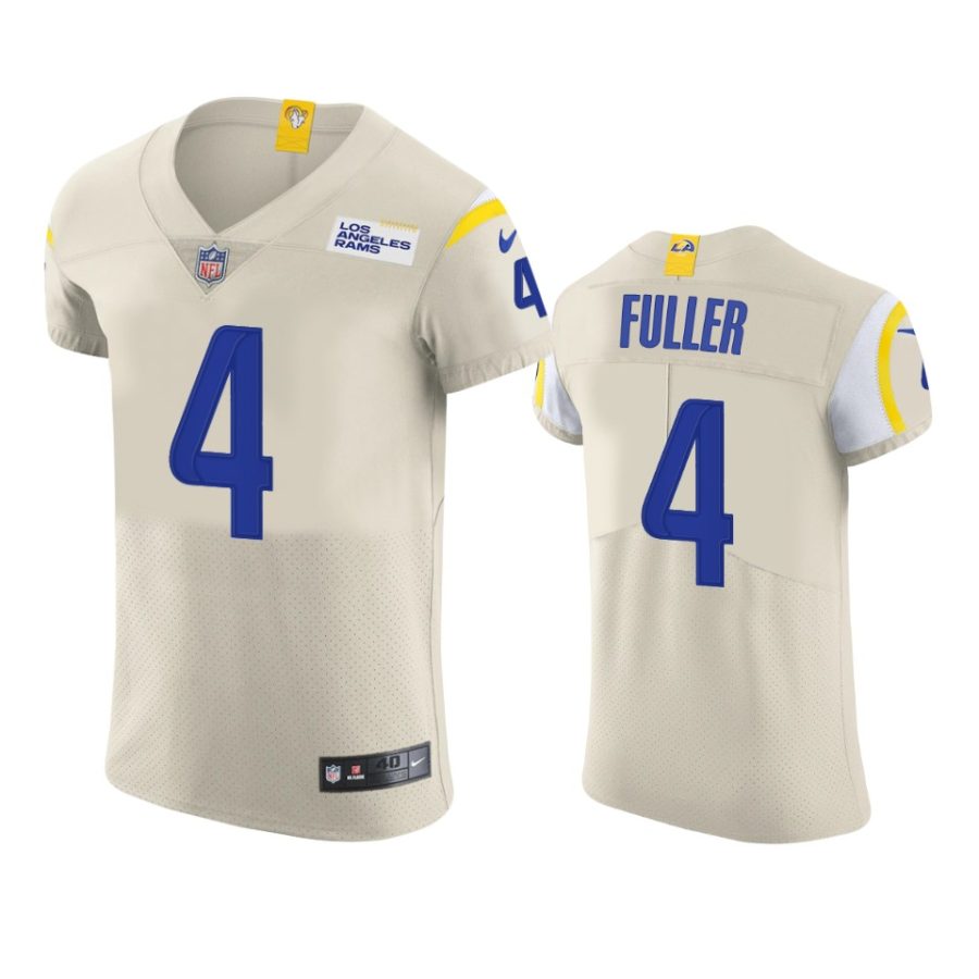 rams jordan fuller cream vapor elite jersey