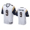 rams matthew stafford white game jersey