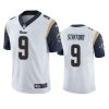 rams matthew stafford white vapor jersey