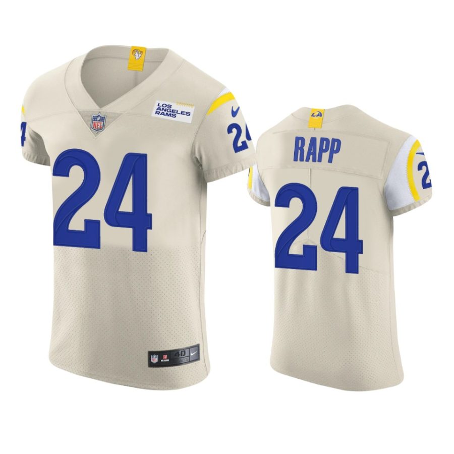 rams taylor rapp cream vapor elite jersey