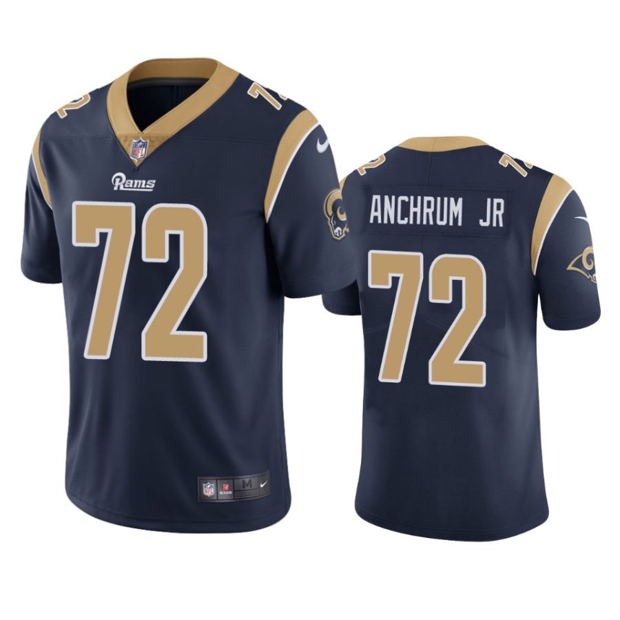 rams tremayne anchrum jr. navy vapor untouchable limited jersey