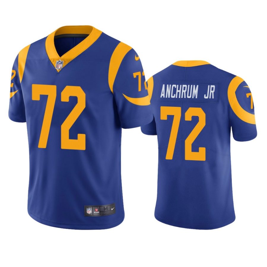 rams tremayne anchrum jr. royal vapor untouchable limited jersey