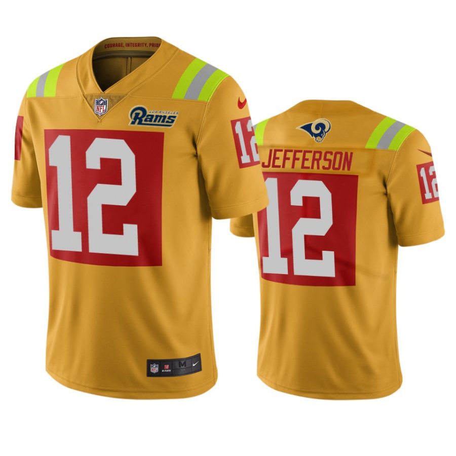 rams van jefferson gold city edition jersey