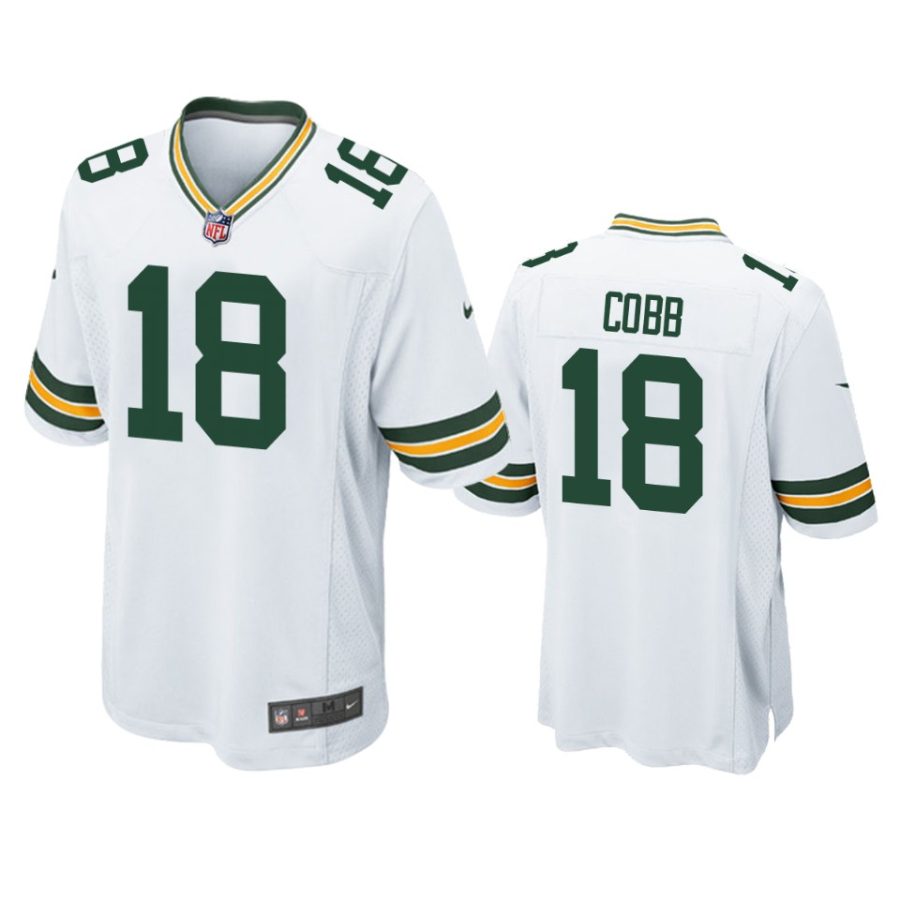 randall cobb packers white game jersey