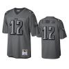 randall cunningham eagles charcoal throwback metal legacy jersey