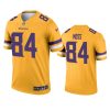 randy moss vikings 2021 inverted legend gold jersey