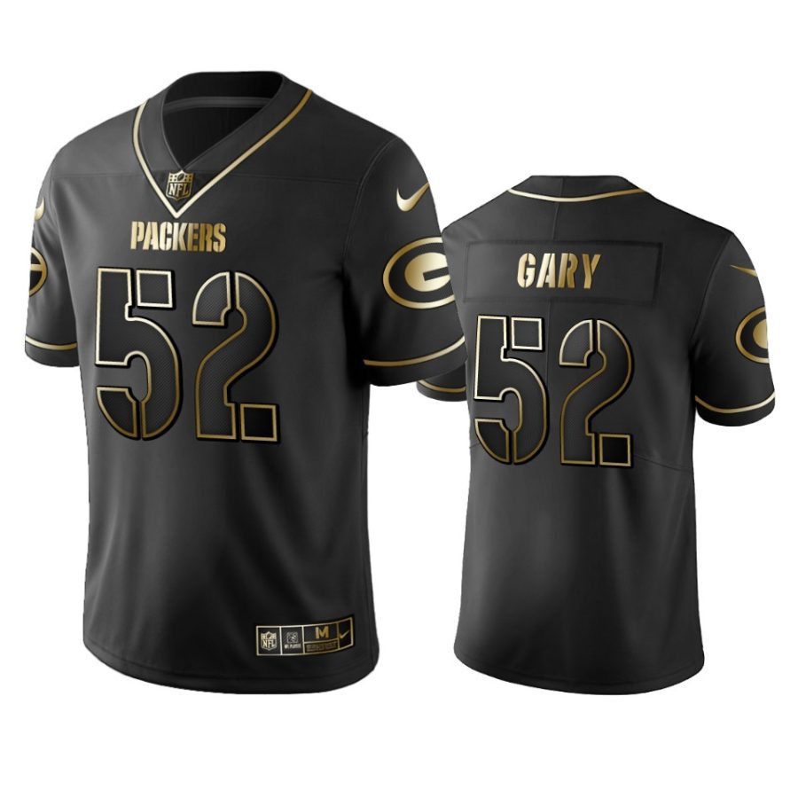 rashan gary packers black golden edition jersey