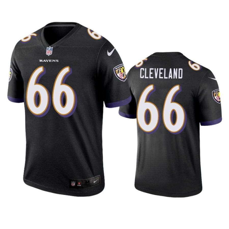 ravens ben cleveland black legend jersey