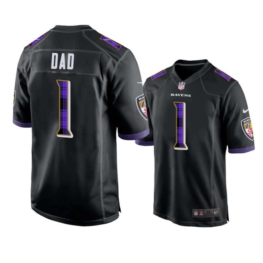 ravens black 2022 fathers day jersey