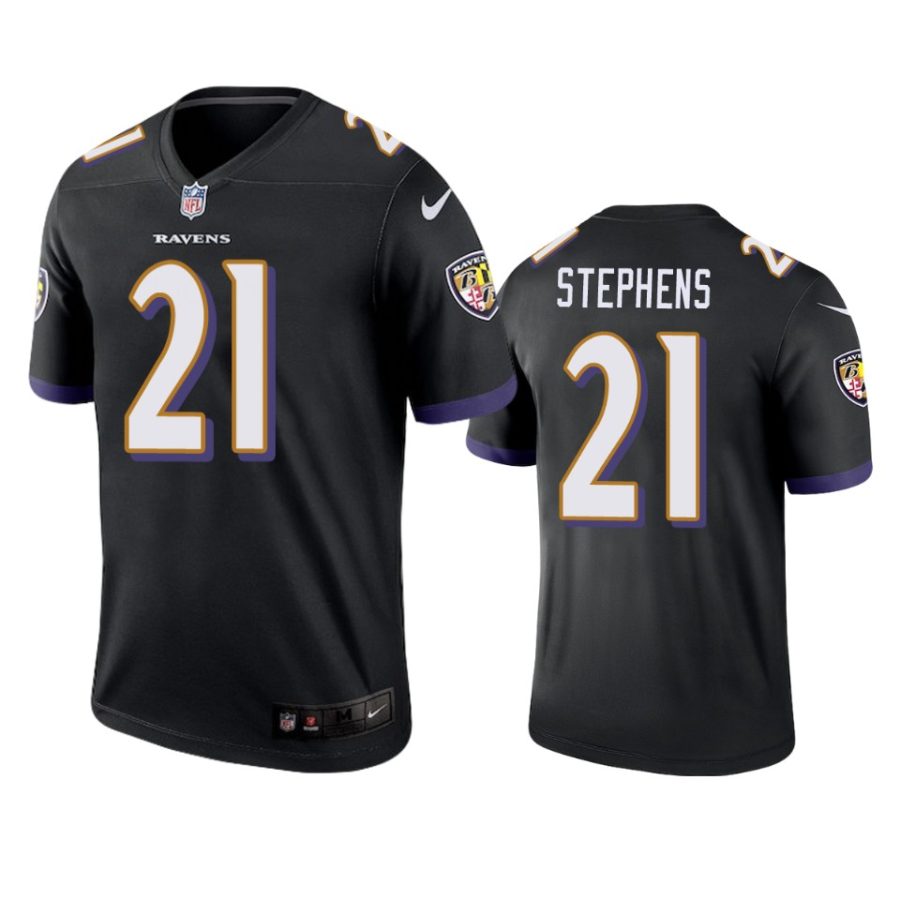 ravens brandon stephens black legend jersey