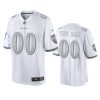 ravens custom white platinum limited jersey