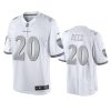 ravens ed reed white platinum limited jersey