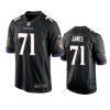 ravens jawuan james game black jersey