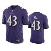 ravens justice hill purple vapor jersey