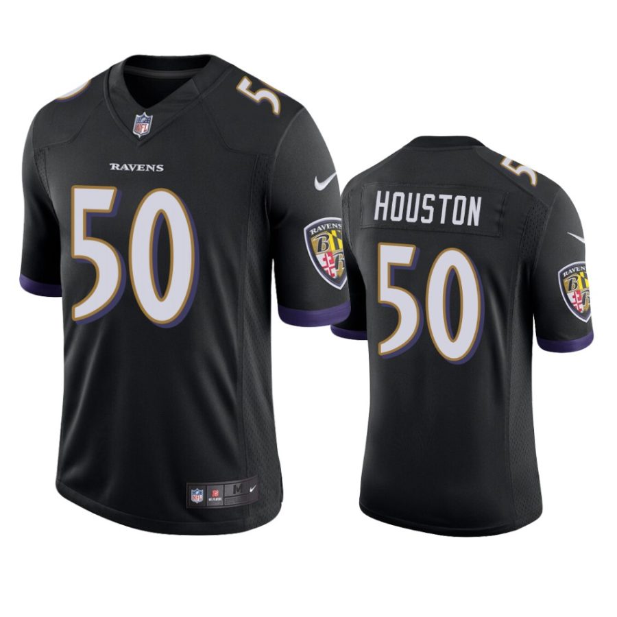 ravens justin houston black vapor jersey