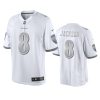 ravens lamar jackson white platinum limited jersey