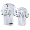 ravens marcus peters white platinum limited jersey