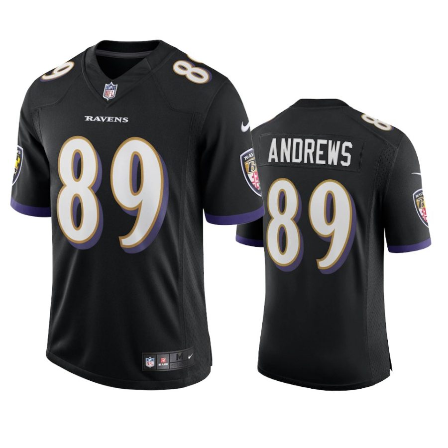 ravens mark andrews black vapor jersey