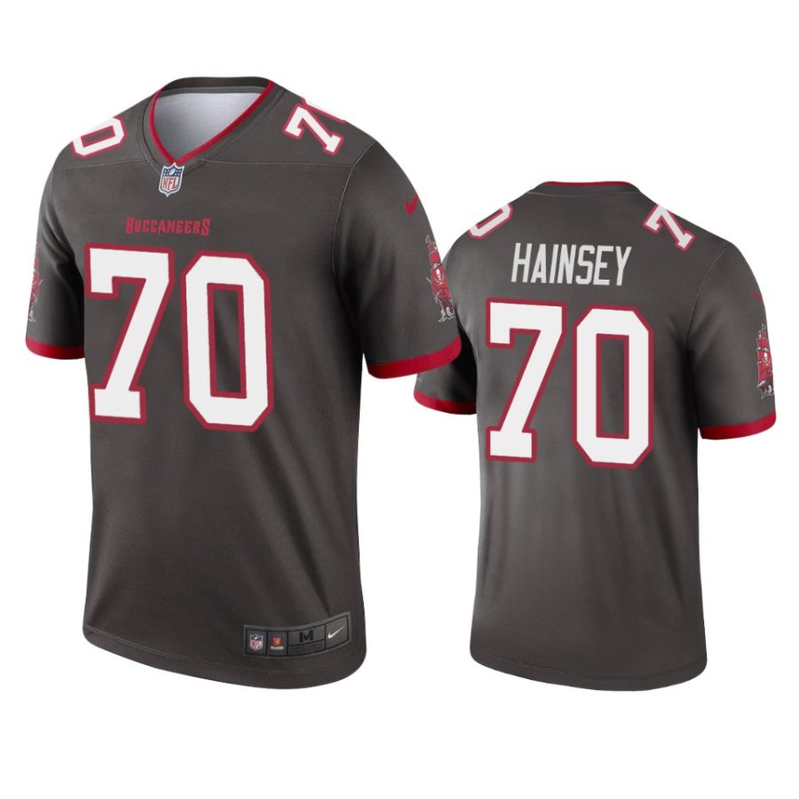 robert hainsey buccaneers legend pewter jersey