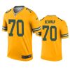 royce newman packers gold inverted legend jersey