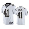 saints alvin kamara white limited 100th season jersey