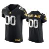 saints custom black golden edition elite jersey