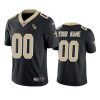 saints custom black vapor limited tom benson memorial patch jersey