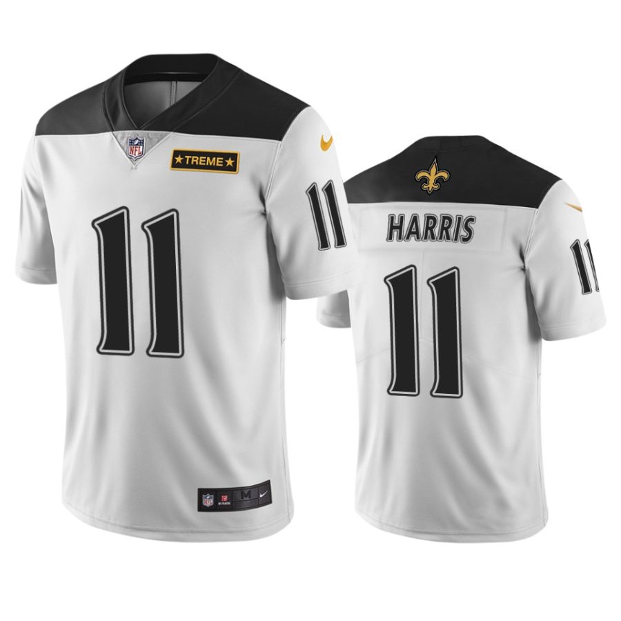 saints deonte harris white city edition jersey