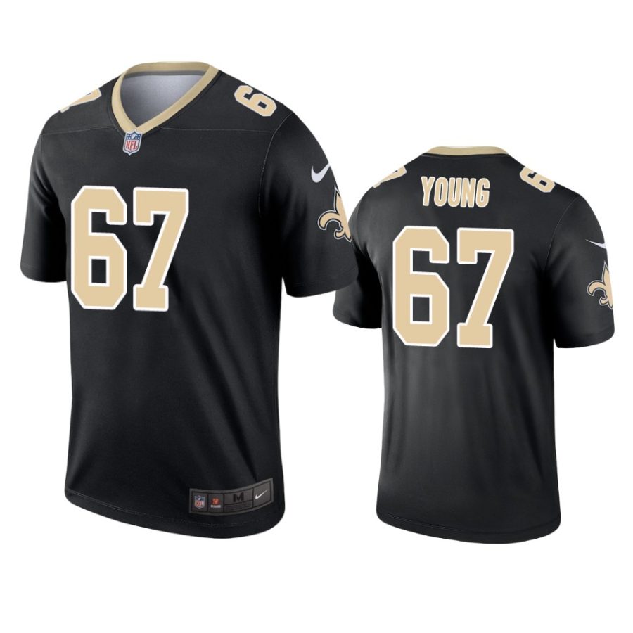 saints landon young black legend jersey