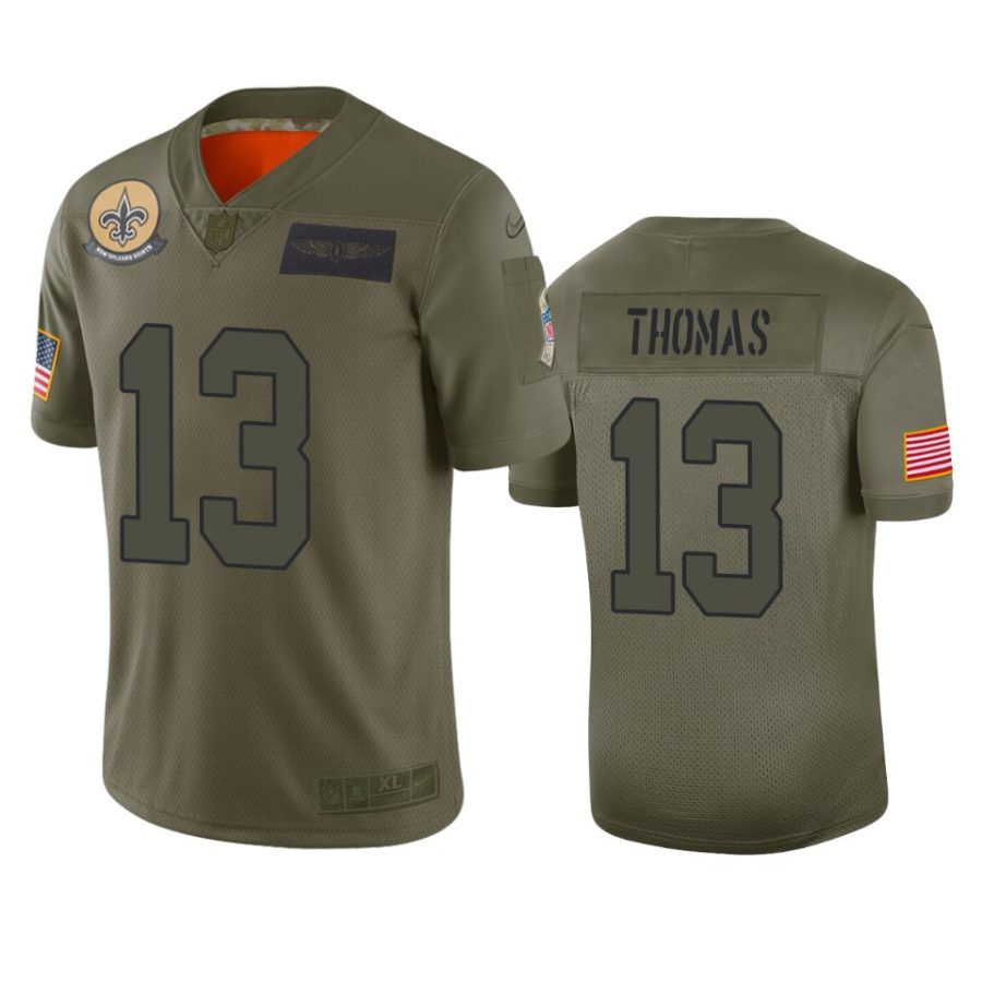 saints michael thomas camo limited 2019 salute to service jersey