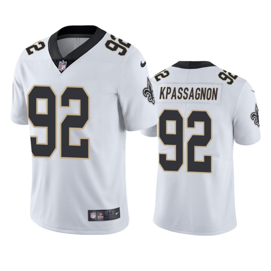 saints tanoh kpassagnon white vapor jersey 0a