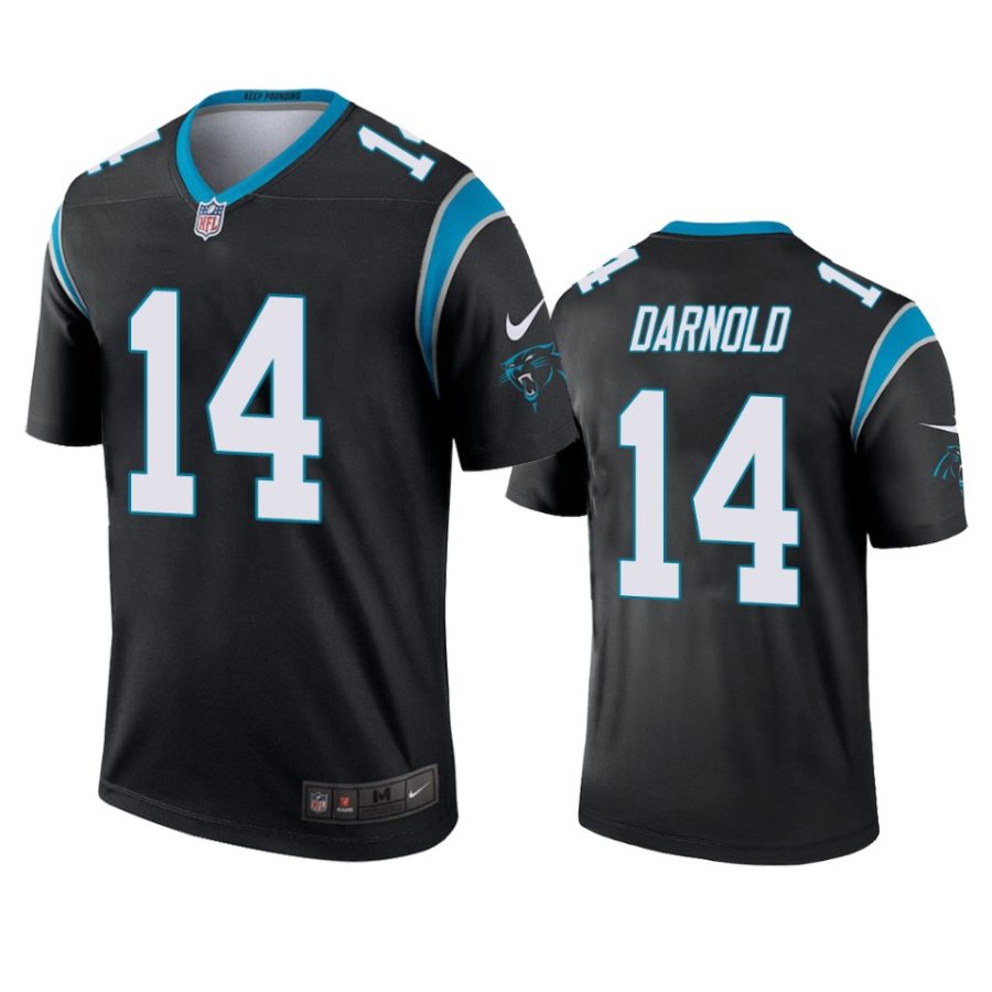 sam darnold panthers black legend jersey