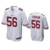 samson ebukam 49ers game white jersey