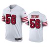 samson ebukam color rush legend 49ers white jersey