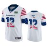 seahawks 12th fan white independence day vapor jersey