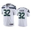 seahawks chris carson white limited 100th season jersey