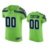 seahawks custom neon green vapor elite jersey