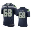 seahawks damien lewis navy legend jersey