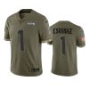 seahawks dwayne eskridge olive limited 2022 salute to service jersey