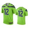 seahawks fan neon green legend jersey