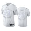 seahawks jamal adams white platinum limited jersey