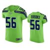 seahawks jordyn brooks neon green vapor elite jersey