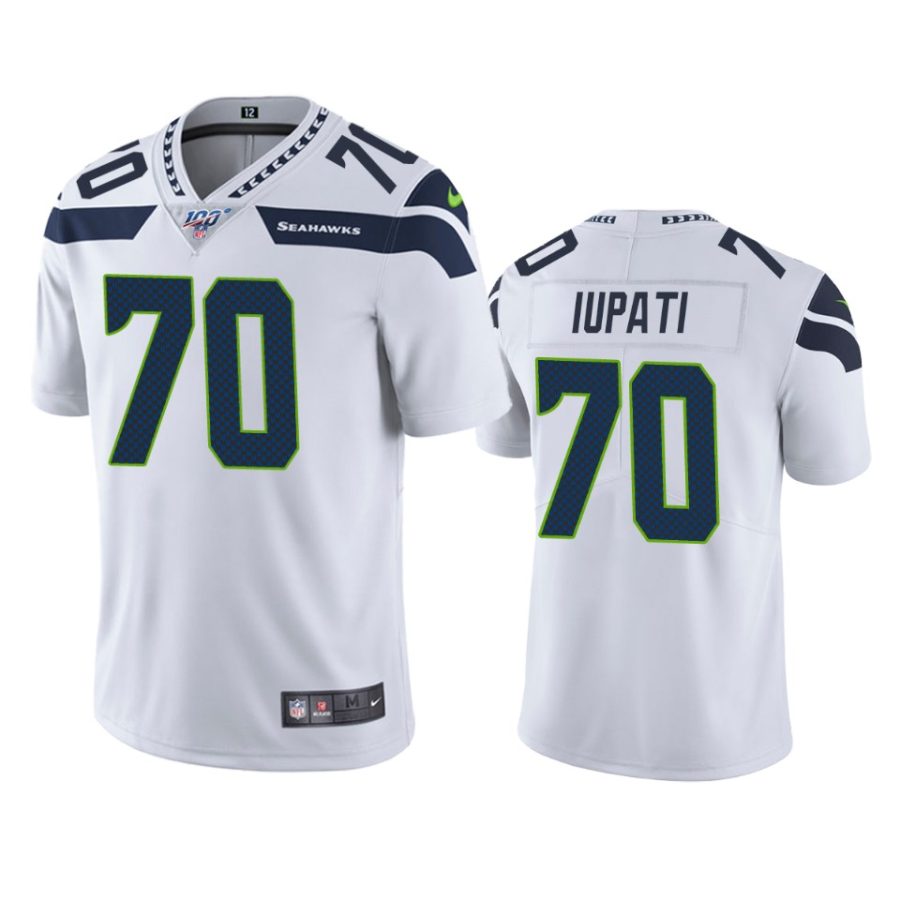 seahawks mike iupati white limited 100th season jersey