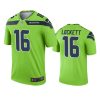 seahawks tyler lockett neon green legend jersey