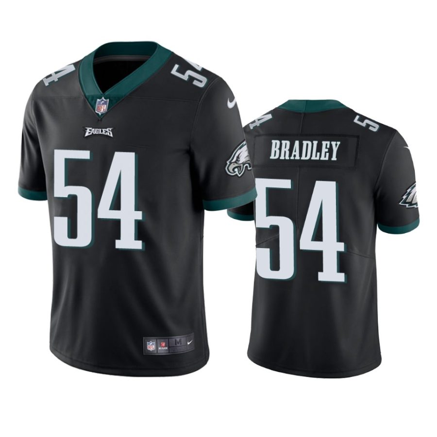 shaun bradley eagles black vapor jersey