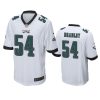 shaun bradley eagles white game jersey