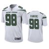 sheldon rankins jets game white jersey