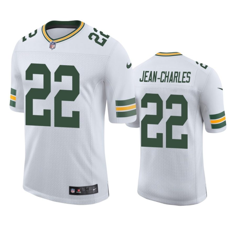 shemar jean charles packers white vapor jersey