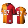 simeon rice buccaneers red orange split legacy replica jersey